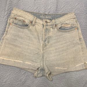 Denim, High Waisted Short - Size 6